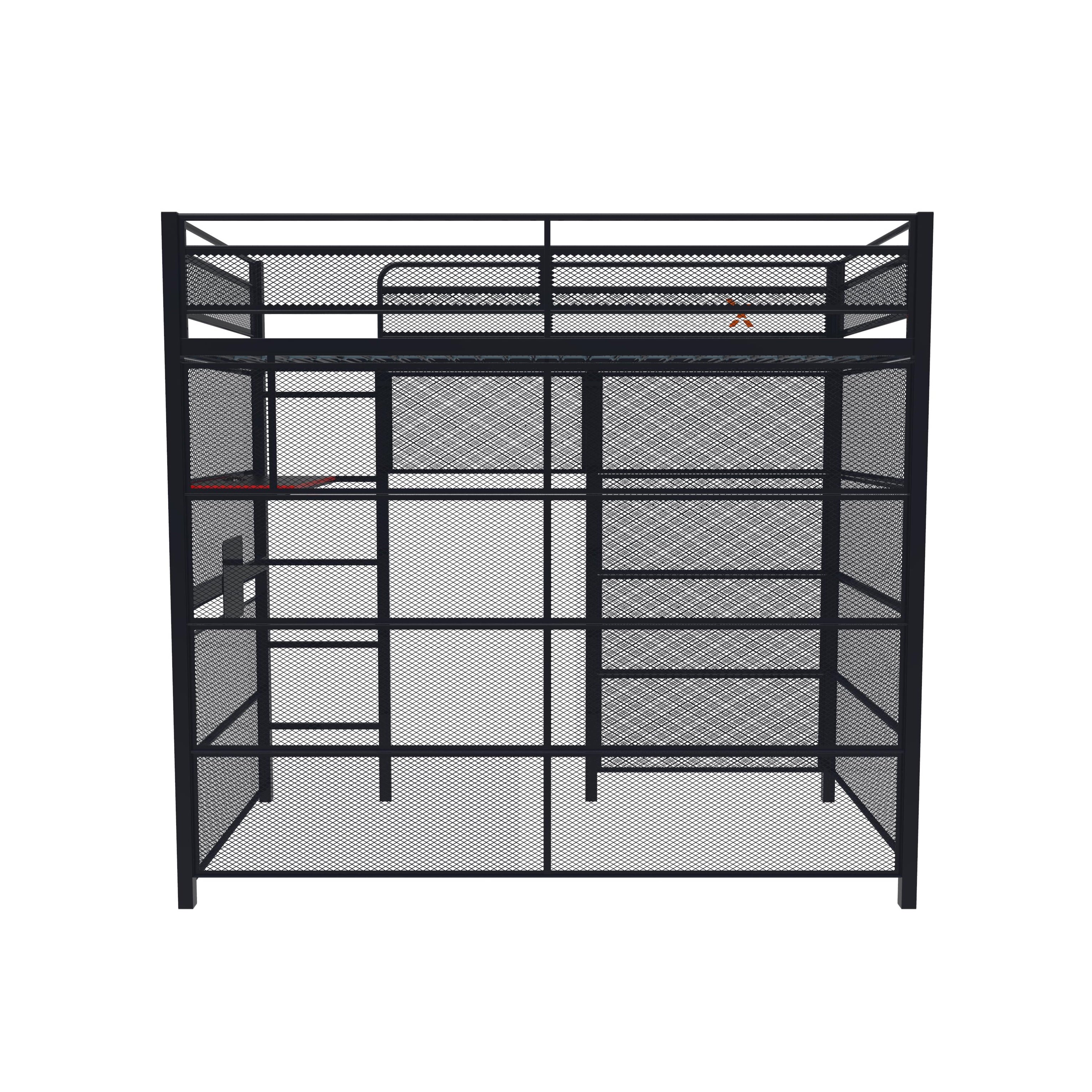 Gaming Den Bunk Bed with VESA TV Mount